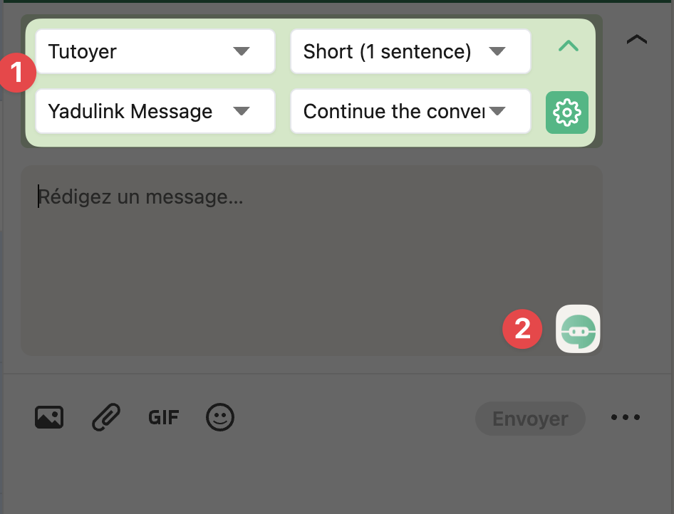Générer une réponse