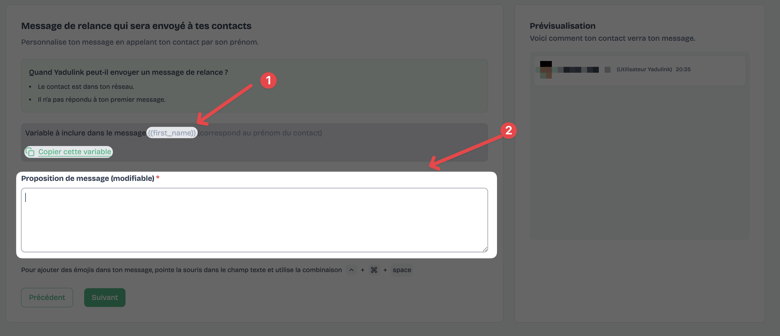Vérification et lancement